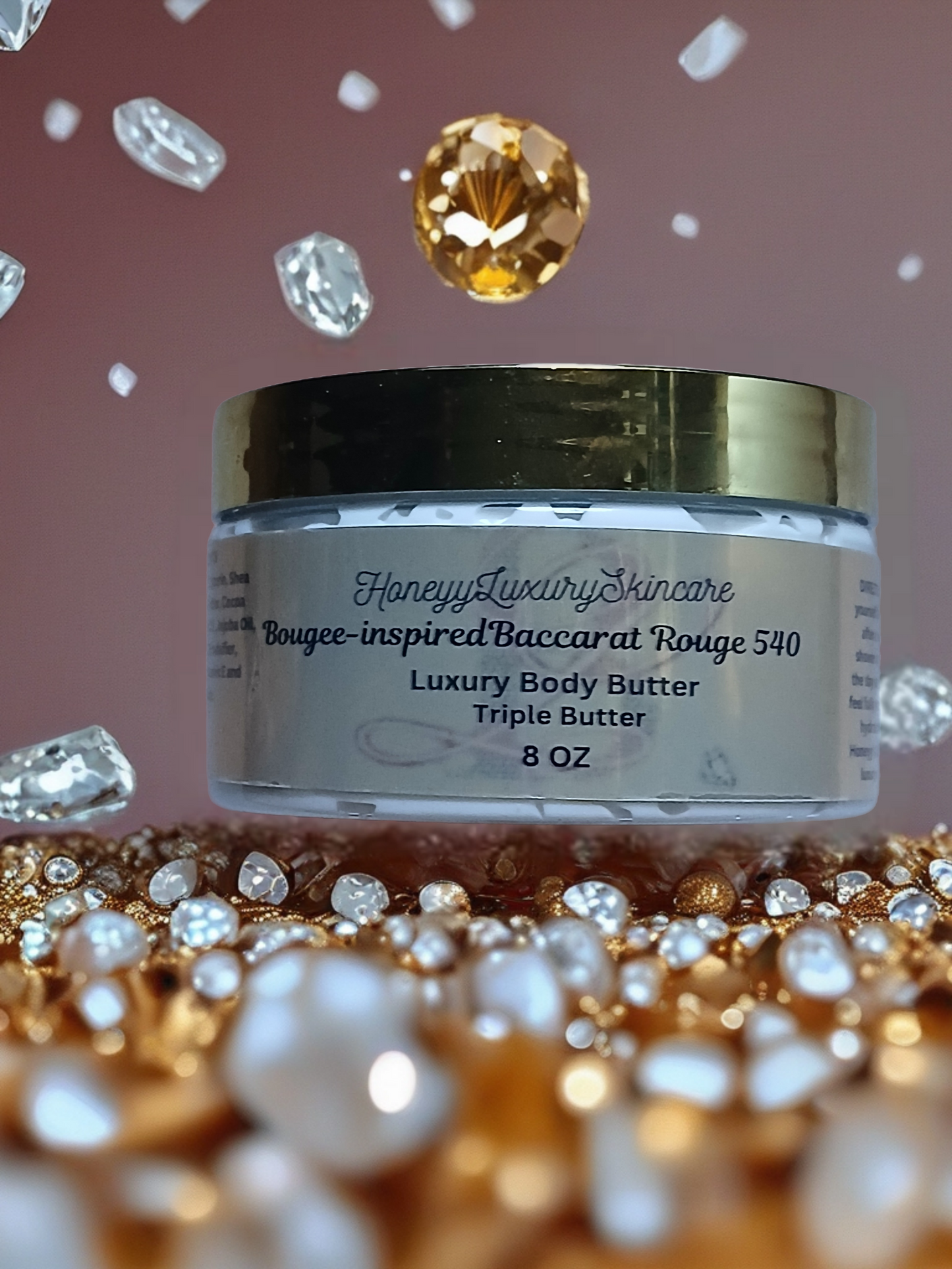 Bougee-Baccarat Rouge 540 inspired-Bougee Luxury Body Butter