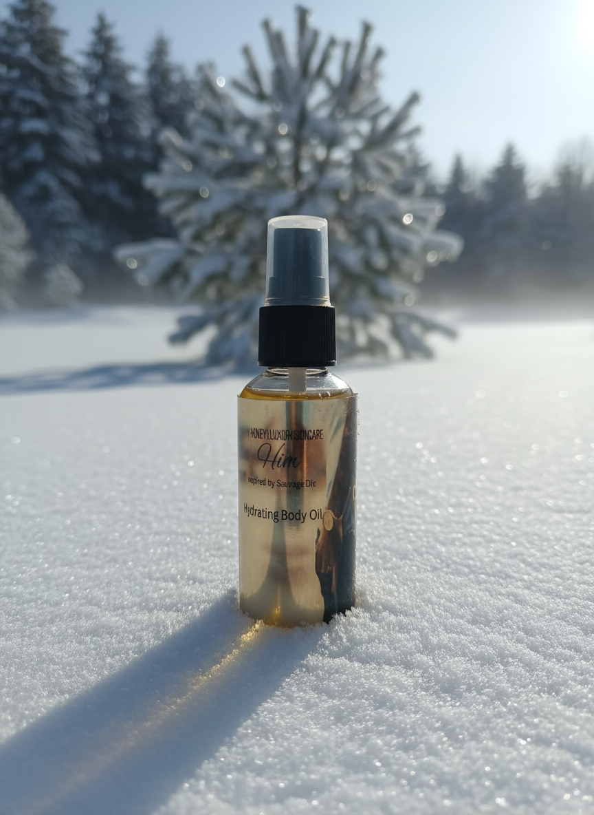 Him-inspired Sauvage Dior Body Oil