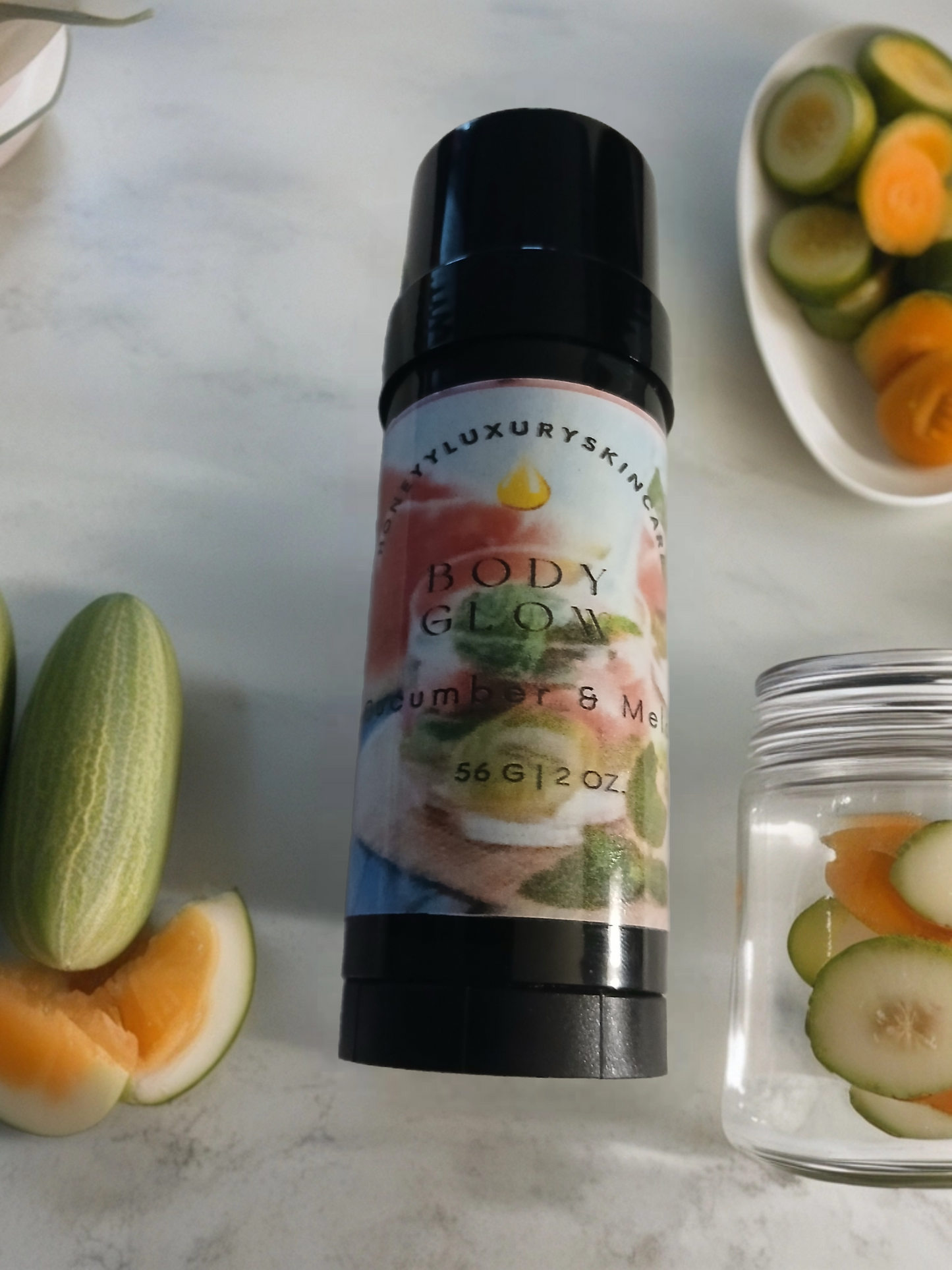 Cucumber & Melon Body Glow 2 oz
