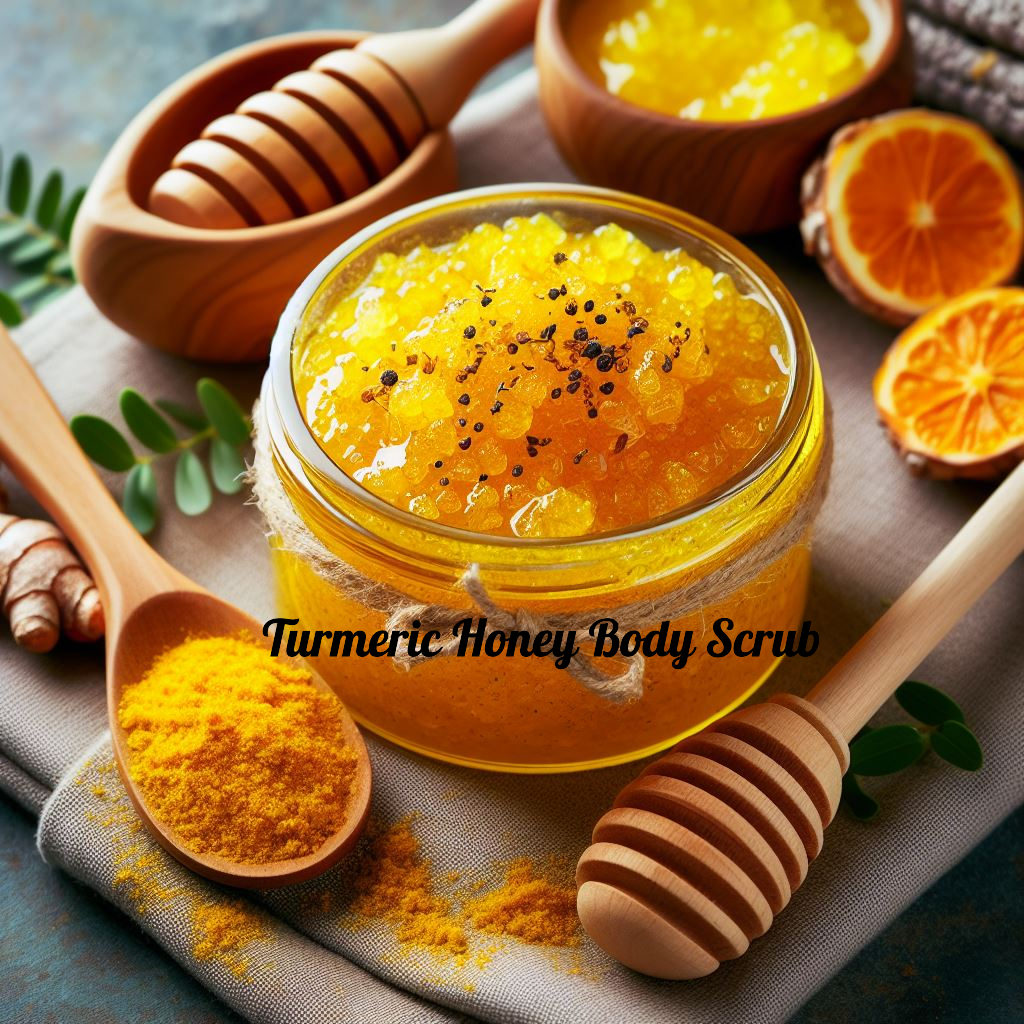 Turmeric Honey Body Scrub