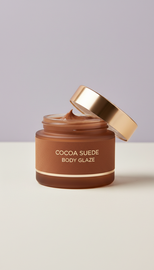 Cocoa Suede Body Glaze Jar