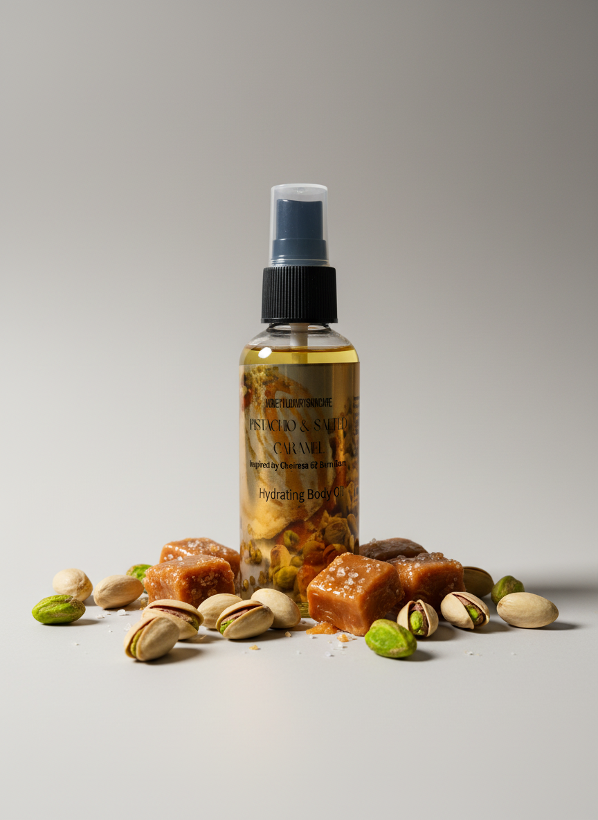 Pistachio & Salted Caramel-Brazilian Bum Bum type