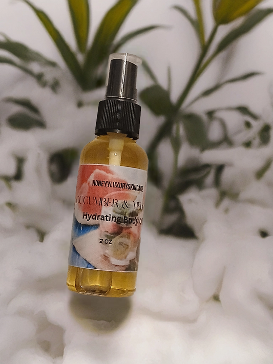 Cucumber & Melon Hydrating Body Oil 2 oz