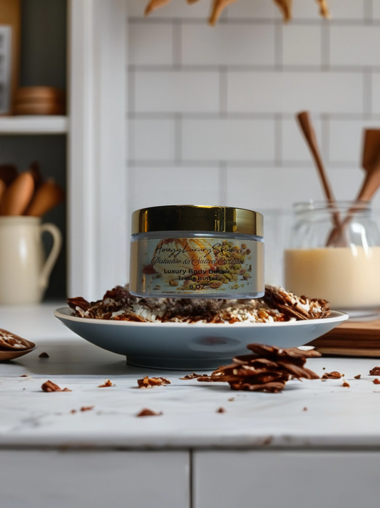 Pistachio & Salted Caramel Body Butter 8 oz