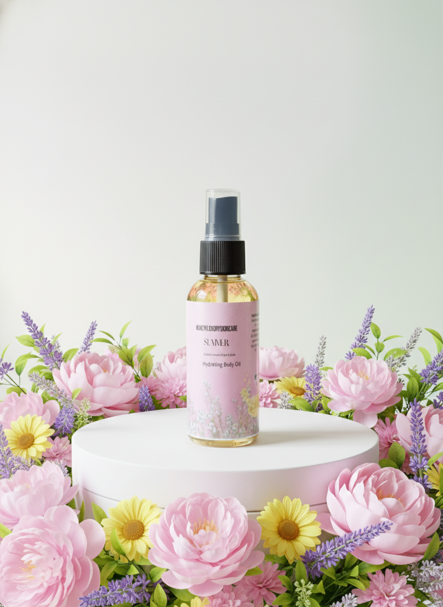 Summer-inspired by Versace Bright Crystal Hydrating Body Oil 2 oz