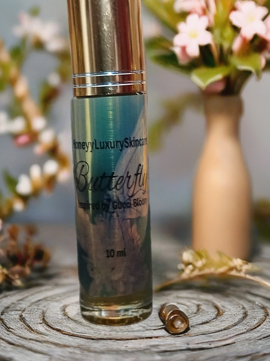 Butterfly inspired by Gucci Bloom Roll On