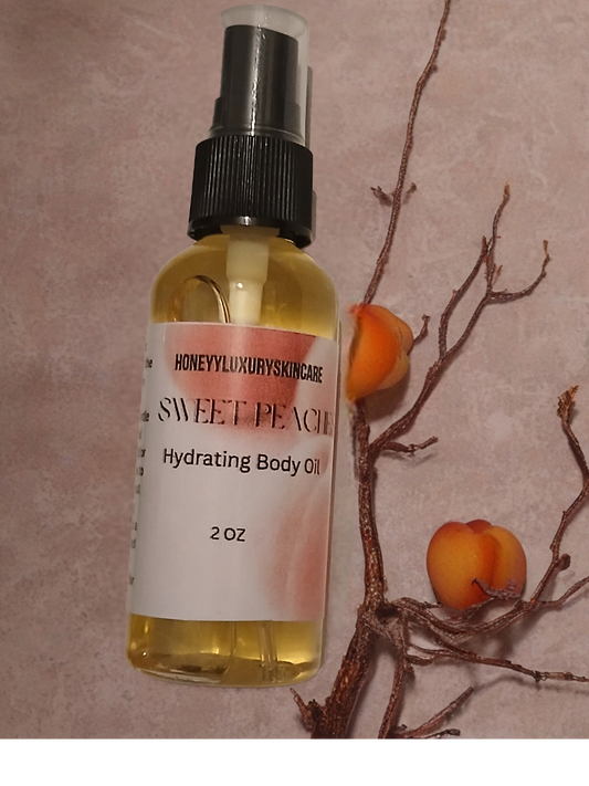 Sweet Peaches Hydrating Body Oil 2 oz